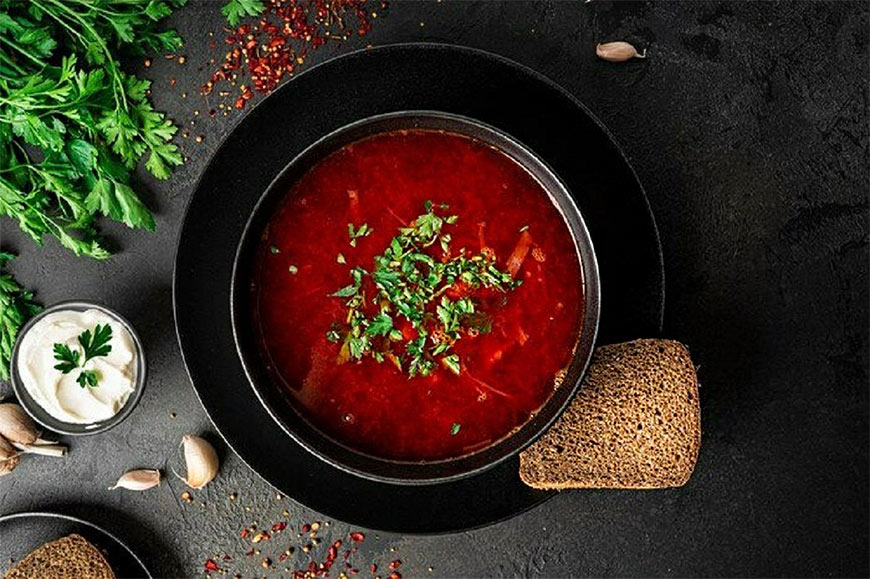 Aash E Choghandar Beetroot Soup Aash E Choghandar Beetroot Soup
