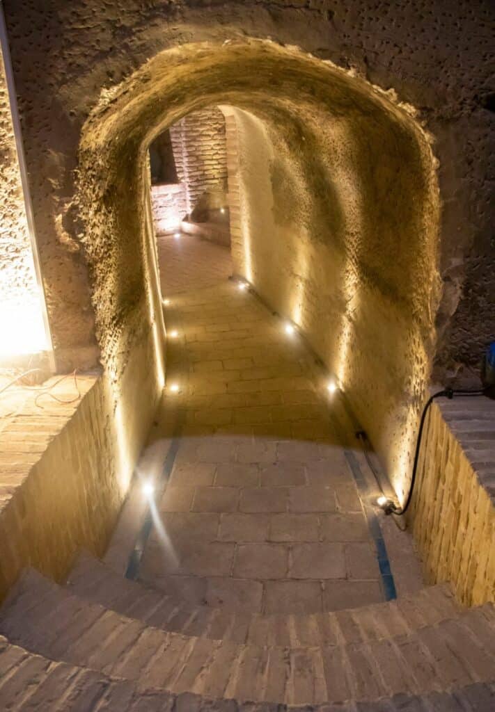 Ab Anbar At Mehriaz Gate In Yazd Iran Ab Anbar At Mehriaz Gate In Yazd Iran