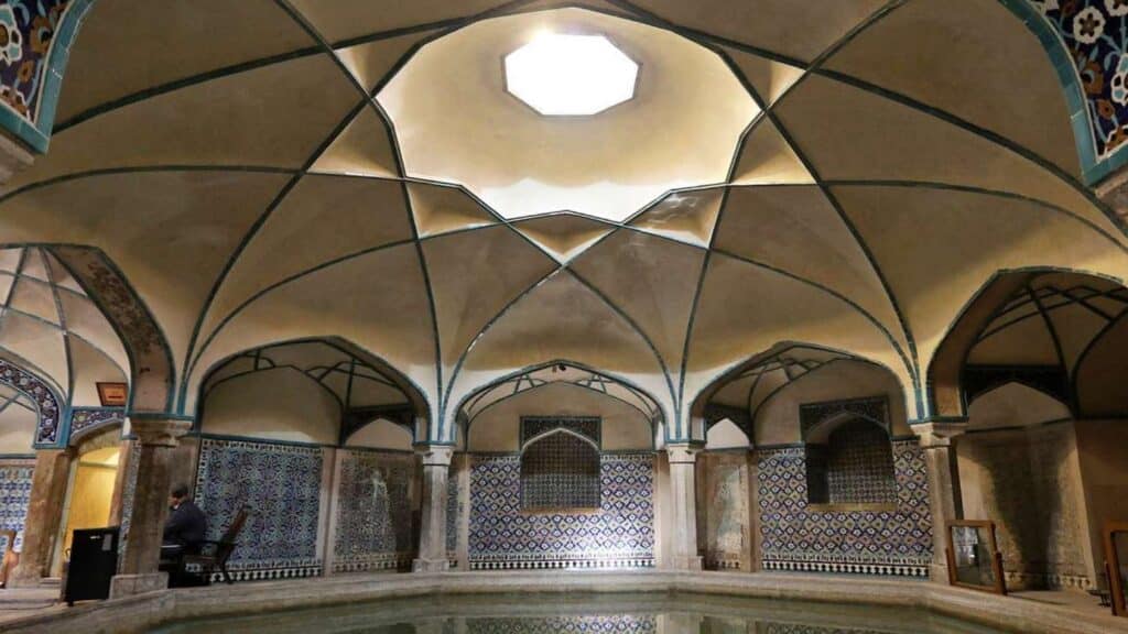 Khan Bathhouse In Yazd Iran Khan Bathhouse In Yazd Iran