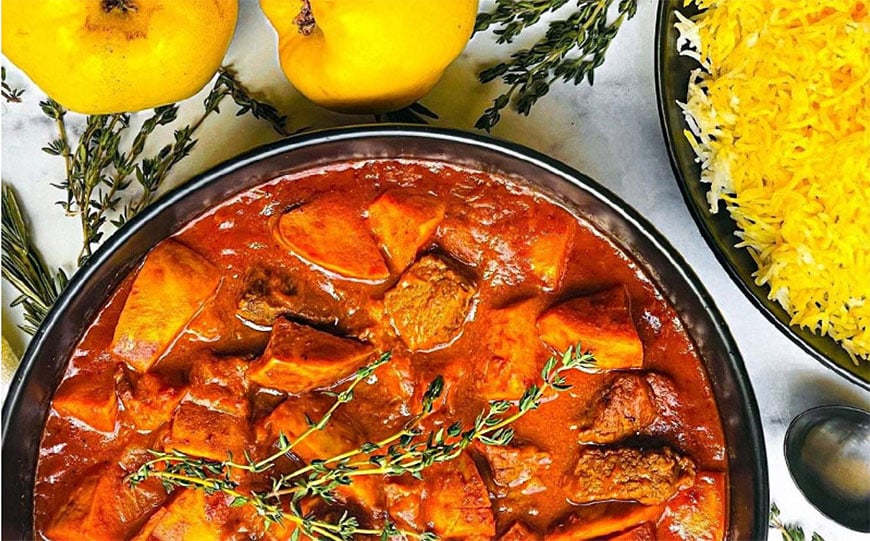 Khoresht Beh Aloo Khoresht Beh Aloo