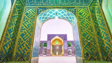 Mozaffari Grand Mosque In Kerman