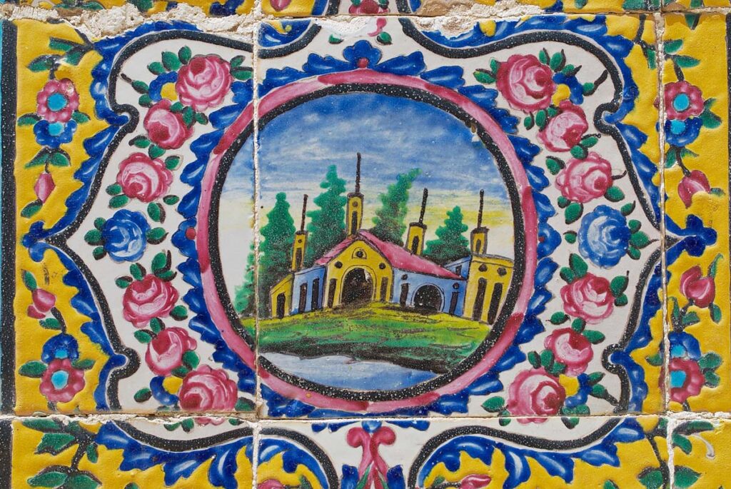 Nasir Al Mulk Mosque, Known As Pink Mosque In Shiraz