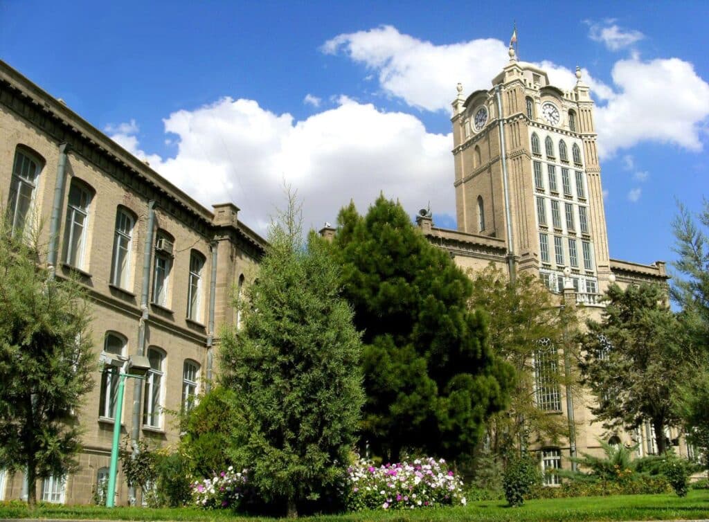 Saat Tower Tabriz Iran Saat Tower Tabriz Iran
