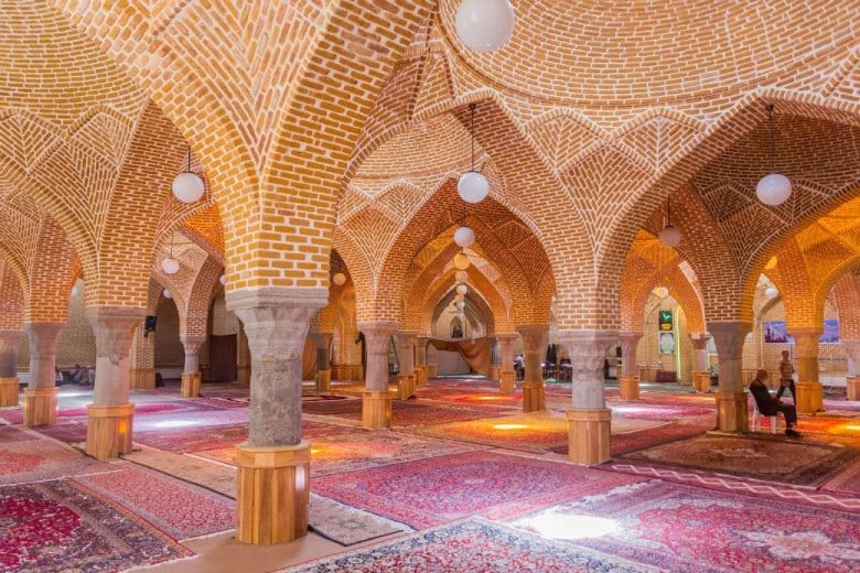 Inside The Jameh Mosque Of Tabriz Inside The Jameh Mosque Of Tabriz