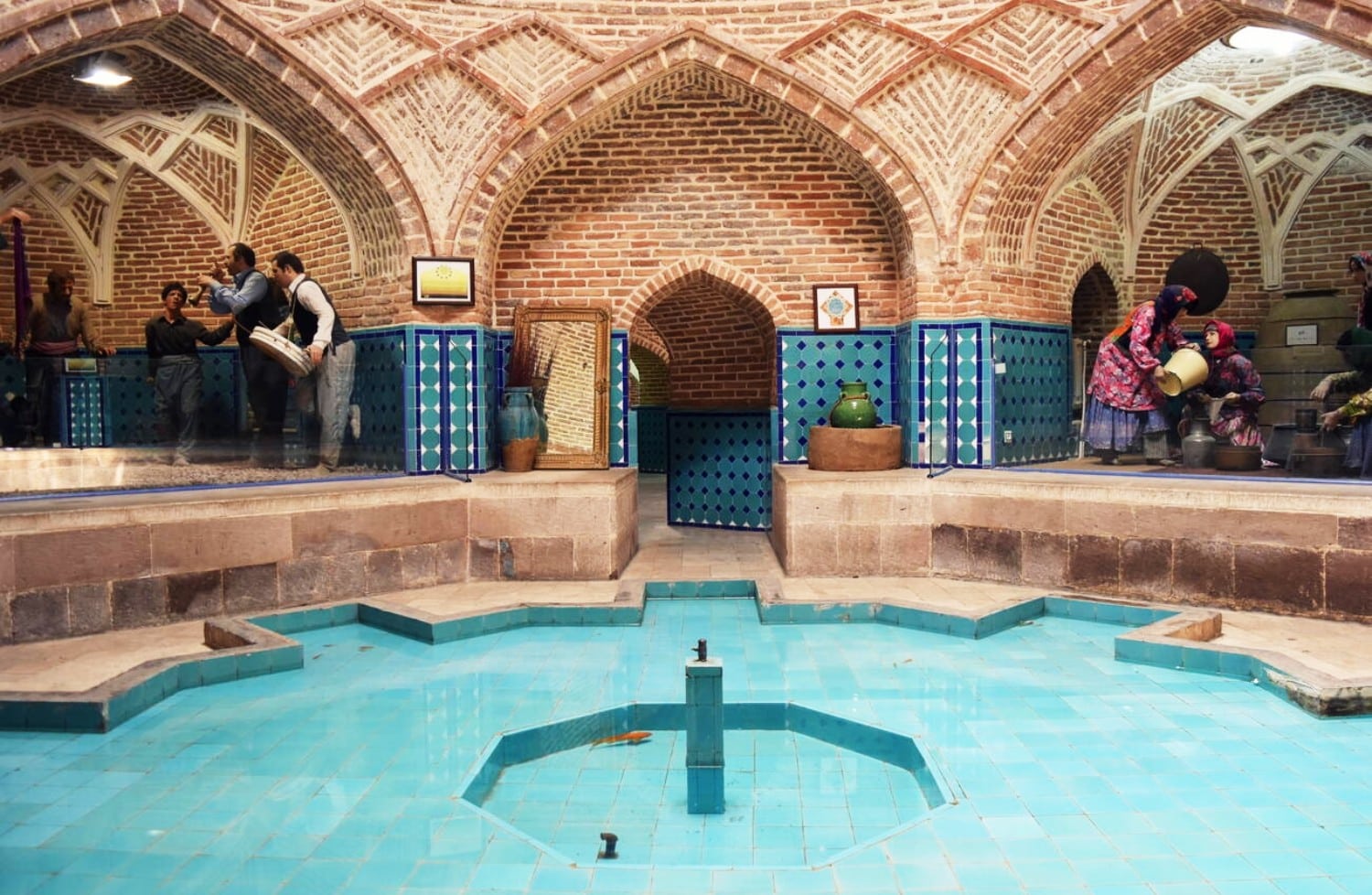 Qazvin Anthropology Museum of Qajar Bathhouse