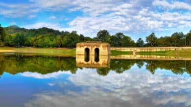 Abbas Abad Historical Complex In Sari