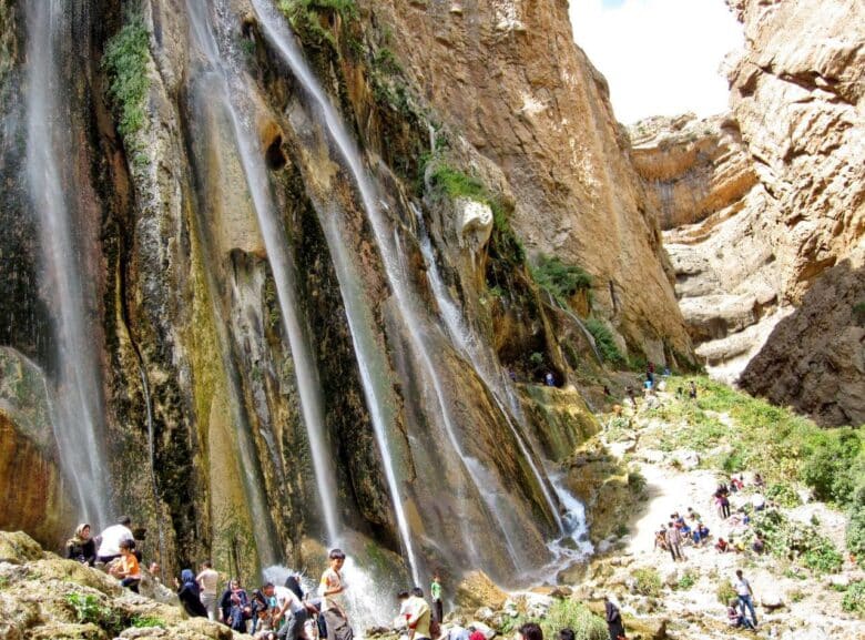 10 Most Beautiful Waterfalls In Iran 2 Margoon Waterfall