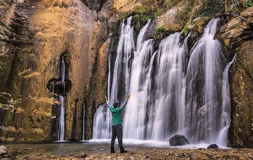 Nozhian Waterfall