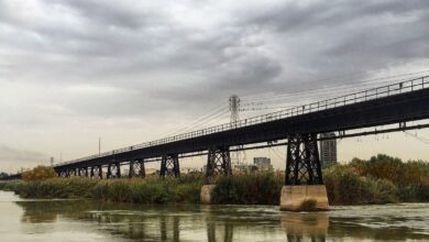 Ahvaz'S Black Bridge