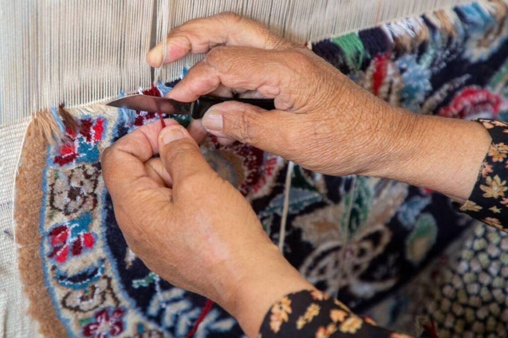 Iranian Handicrafts: Exploring The Art And Crafts Of Iran 2 Carpet Weaving In Iran