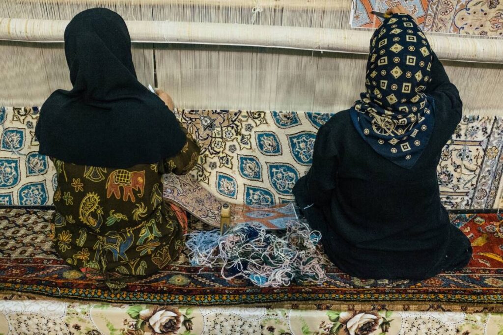 Iranian Handicrafts: Exploring The Art And Crafts Of Iran 4 Carpet Weaving In Iran