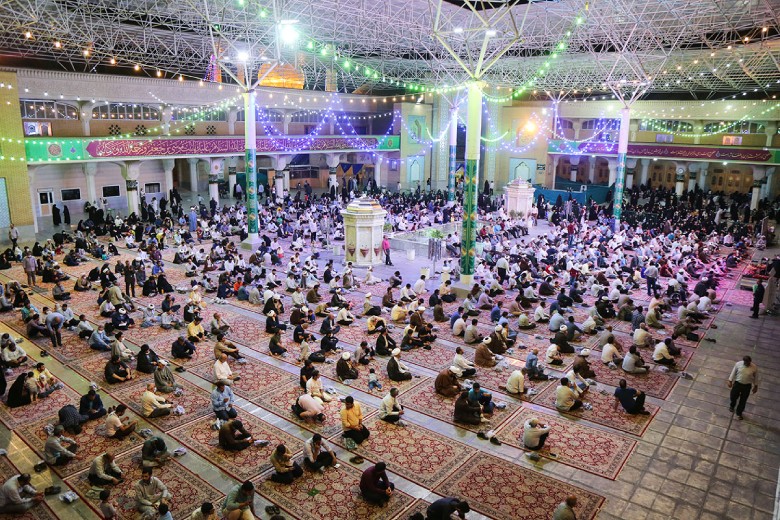 Fatemeh Masumeh Shrine In Qom 6 Courtyard Saheb Alzaman Fatemeh Masumeh Shrine