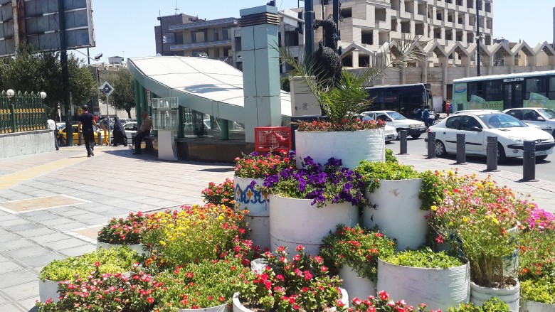 Mashhad Metro Guide: Map And Essential Information 2025 5 Entrance Of Basij Metro Station In Mashhad