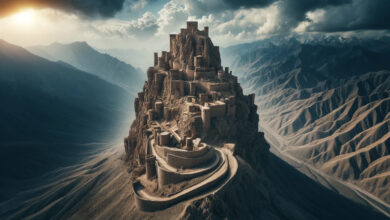 Iran’s Legendary Alamut Fortresses Enter The Unesco World Heritage List 32 Imaginary View Of Alamut Castle