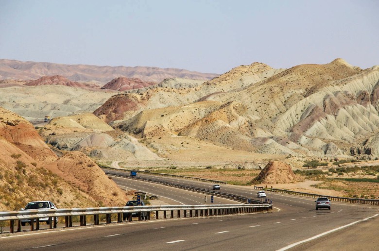 Silk Road Near Tabriz Iran