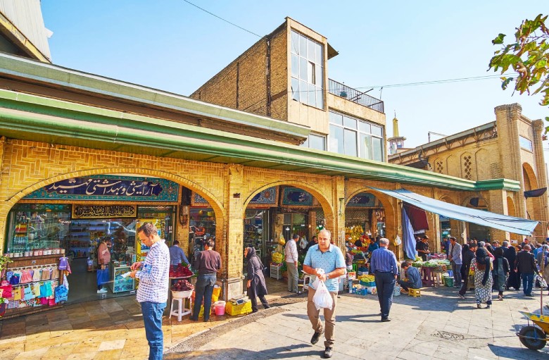 Tajrish Bazaar: Discover Tehran'S Top Traditional Market 7 The Old Brick Arcade At The Facade Of Historical Tajrish Bazaar