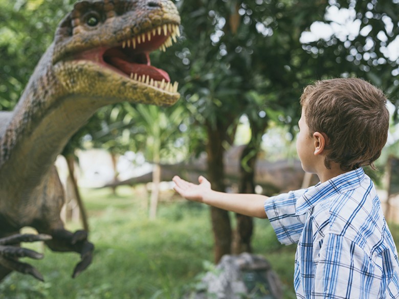 Taking Photos With Dinosaurs In Tehran Jurassic Park