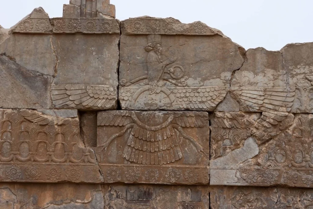 Ahura Mazda At Persepolis