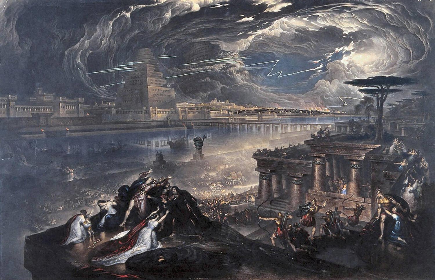 The Achaemenid Empire: Foundations Of Imperial Governance 4 The Fall Of Babylon, Depicted In This 19Th-Century Painting By Martin John, Portrays Cyrus The Great'S Decisive Victory Over The Chaldean Army. This Turning Point In History Signaled The Rise Of The Achaemenid Empire And The Conclusion Of Babylonian Dominance. Artwork By Martin John, British School, 19Th Century. Photograph By Alamy.