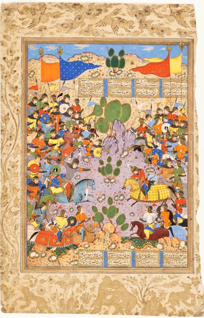 Ferdowsi: The Voice Of Persian Identity And His Enduring Legacy 3 The Battle Between Bahram Chubina And Sava Shah