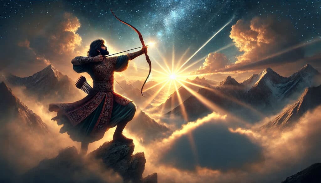Iranian Festivals And Celebrations: A Guide To Persian Traditions 13 Arash The Archer A Heroic Figure From Ancient Persian Myths And Legends