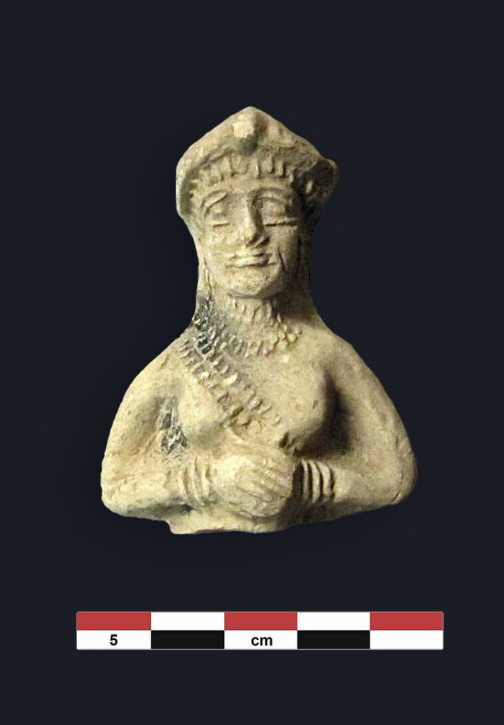 Unearthing The City Of Lilies: The Dieulafoys’ Persian Legacy 17 Terracotta Figurine Of A Woman, Middle Elamite Period (C. 1500–1100 Bc) Molded Terracotta Figure From Susa Depicting A Nude Woman Standing With Hands Clasped, Wearing A Braided Diadem, Necklace, And Bracelets. Excavated By Marcel Dieulafoy. Now In The Louvre’s Department Of Near Eastern Antiquities (Not On Display).