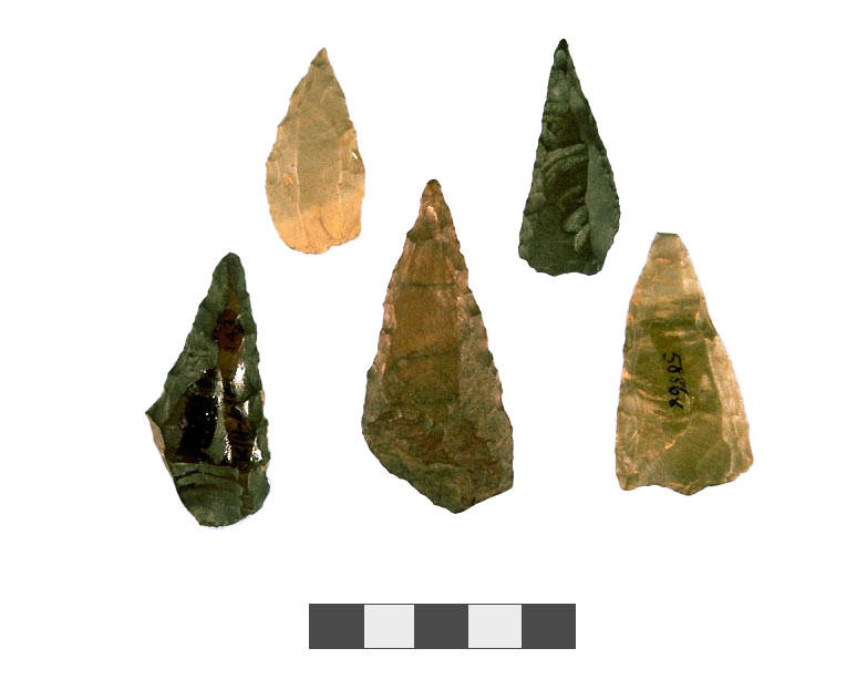 Prehistoric Sites Of Khorramabad Valley Listed By Unesco 8 Middle Paleolithic Artifacts From 1969 Excavations In The Kunji Cave (Source: John Speth)