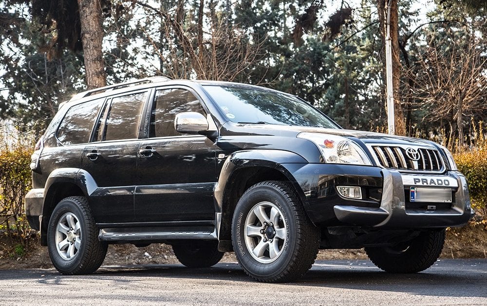 Toyota Landcruiser Prado Car Rental Iran